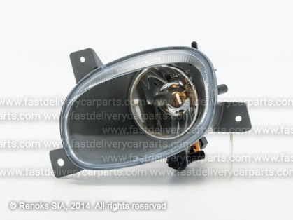 VV S80 98->06 fog lamp L H1 without bulb holder DEPO