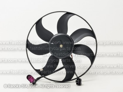 VW Golf 03->09 cooling fan 360mm 220W 4pin+2pin SIEMENS/BROSE type SRLine