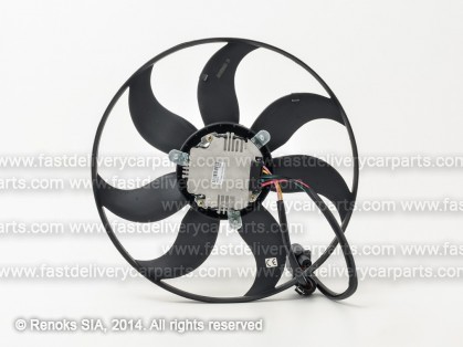 VW Golf 03->09 cooling fan 360mm 300W 4pin+2pin SIEMENS/BROSE type SRLine