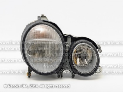 MB E W210 99->03 head lamp R H7/H7 with motor HELLA