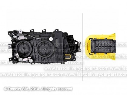 SC L 17-> lukturis L H4/P21W/LED bez LED bloka HELLA