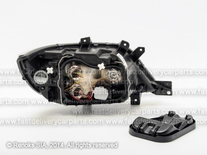 MB Sprinter 00->06 head lamp L H3/H7/H7 03->06 with motor with bulbs HELLA