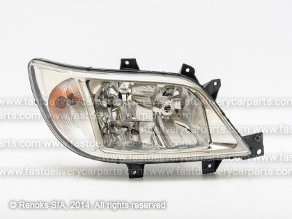 MB Sprinter 00->06 head lamp R H3/H7/H7 03->06 with motor with bulbs HELLA