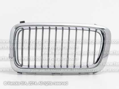 BMW 7 E38 94->01 grille L 94->99 chromed front