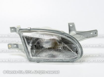 HY Accent 98->00 head lamp R H4 electrical DEPO