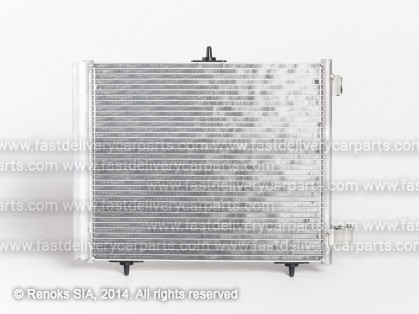 CT C3 05->10 condenser 460X360X16 with integrated receiver dryer 1.1/1.4/1.6/1.4D SRLine