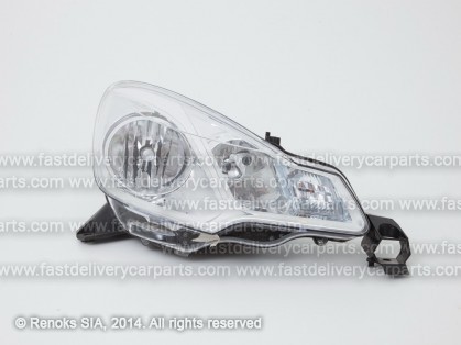 CT C3 10->16 head lamp R H1/H7 with motor VARROC