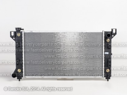 CH Voyager 96->00 radiators 3.3/3.8 664X375X32 trubas pretejas puses RA60999