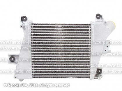 NS Xtrail 03->07 radiators interkūlera 2.0DCi 304X288X62 05->07