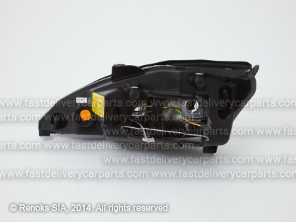 FD Focus 98->04 head lamp R H1/H7 01->04 silver rim electrical DJ AUTO