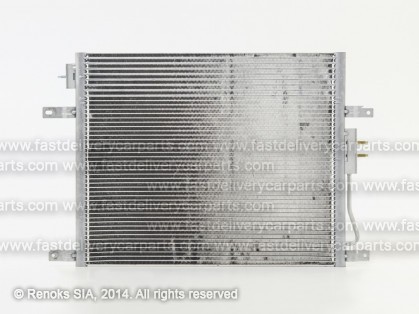 JP Grand Cherokee 99->04 condenser 580X460X22 with integral oil cooler 4.0/4.7/2.7D SRLine