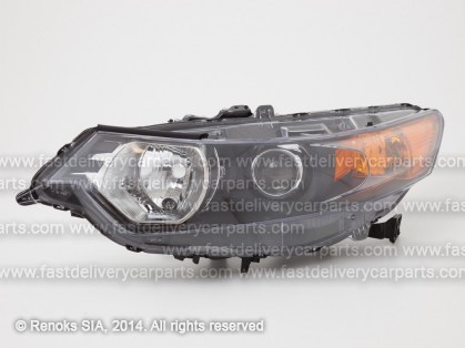 HN Accord 08->11 head lamp L H1/HB3 black rim electrical TYC