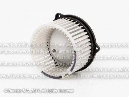 HY Santa Fe 01->06 heater blower +/-AC 145mm 2pins OEM/OES HALLA/HANNON