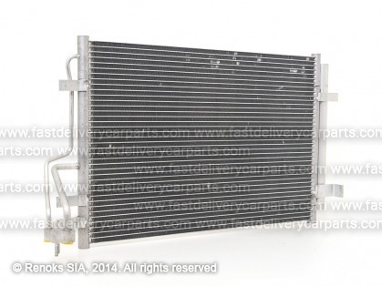 HY i30 07->12 condenser 610X395X16 with integrated receiver dryer 1.4/1.6/2.0 SRLine