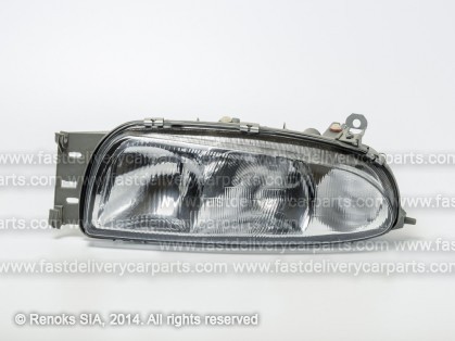 FD Fiesta 95->99 head lamp L H1/H7 manual/electrical DEPO