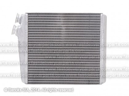 VV S80 06->13 heater core 180X178X32 ALU/ALU brazed OEM/OES BEHR