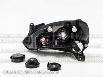 OP Corsa 00->06 head lamp R H7/H7 00->03 electrical with motor tips MARELLI DEPO