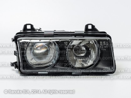 BMW 3 E36 91->98 head lamp R 94->98 H1/H1 type HELLA DEPO