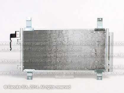 MZ 6 02->07 condenser 645X324X16 with receiver dryer 1.8/2.0/2.3/2.0D