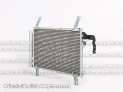 MZ 6 02->07 condenser 645X324X16 with receiver dryer 1.8/2.0/2.3/2.0D