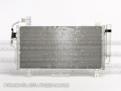 MZ 6 02->07 condenser 680X333X16 with integrated receiver dryer 1.8/2.0/2.3 SRLine