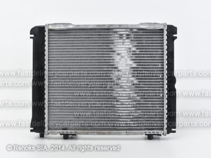 MB E W124 85->95 radiator 2.0/2.3AUT -AC 410X370X43 RA62650