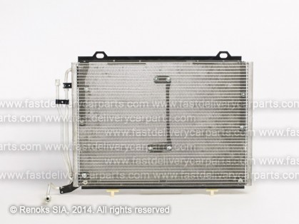 MB C W202 93->00 condenser 595X430X17 without dryer 2.0/2.3/2.5D