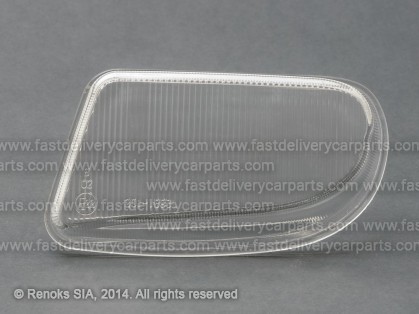 MB E W210 99->03 fog lamp glass L