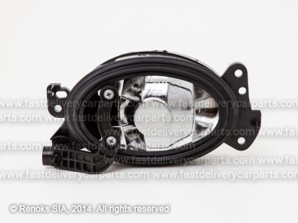 MB A W169 04->08 фара противотуманная R H11 с подсветкой поворота TYC