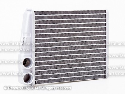 MB A W169 04->08 radiators salona 185X168X35 ALU/ALU lodēts