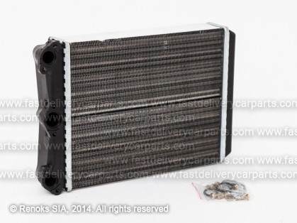 MB W123 75->85 radiators salona 234X196X42 ALU/PLAST mehāniski samontēts SRLine