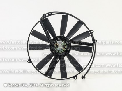 MB E W124 85->95 cooling fun with shroud 385mm 150W 2pin KOND