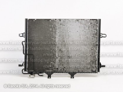 MB E W211 02->06 condenser 635X445X16 with receiver dryer BENZ/DIES