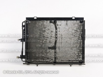 MB S W140 91->98 condenser 620X445X15 without dryer 2.8/3.2/4.2/5.0/6.0/3.0D/3.5D OEM/OES