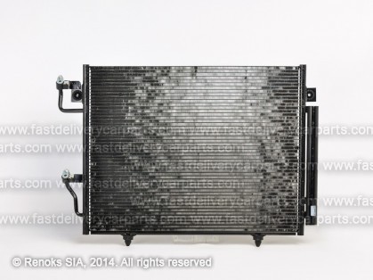 MT Pajero 00->02 condenser 680X490X19 with receiver dryer 3.5/2.5D/3.2D SRLine