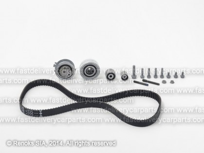 VW Golf 09->12 tensioner pulley, guide pulleys with timing belt kit INA