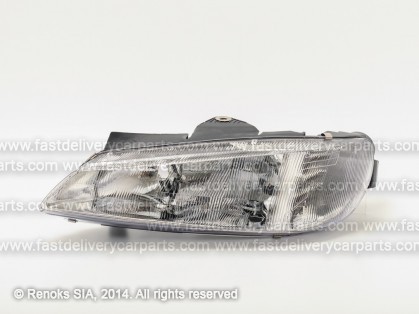 PG 406 95->99 head lamp L H7/H7 electrical TYC