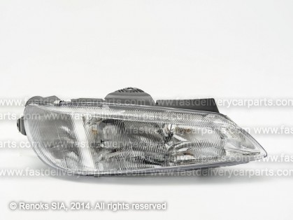 PG 406 95->99 head lamp R H7/H7 electrical DEPO