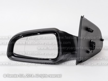 OP Astra 04->09 mirror L electrical heated black aspherical 5pins 5D/COMBI