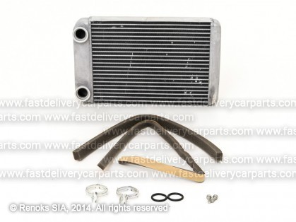 OP Astra 09->15 heater core 205X154X32 ALU/ALU brazed