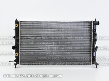 OP Vectra 96->01 radiator 2.5i-V6/2.0Di MAN/AUT +/-AC 607X372X27 RA63078A