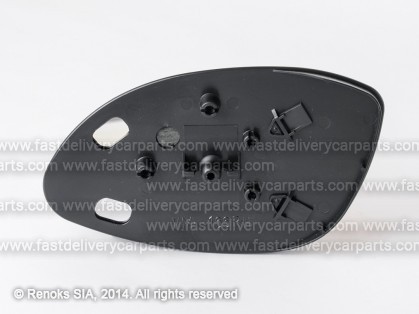 OP Vectra 96->01 mirror glass with holder R for mirror with manual adjustment convex 96->98