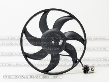 OP Corsa 00->06 ventilators 390mm 210W 3pin ar rezistoru