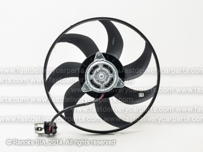 OP Corsa 00->06 ventilators 390mm 210W 3pin ar rezistoru