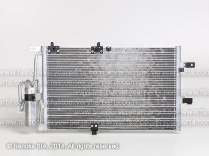 OP Corsa 00->06 condenser 590X385X16 with receiver dryer 1.0/1.2/1.4/1.6/1.8 SRLine