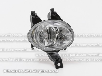 PG 206 98->09 fog lamp R H1 without cover DEPO