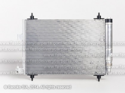 CT C5 04->08 condenser 555X365X16 with receiver dryer 1.8/2.0/3.0/1.6D/2.0D/2.2D SRLine