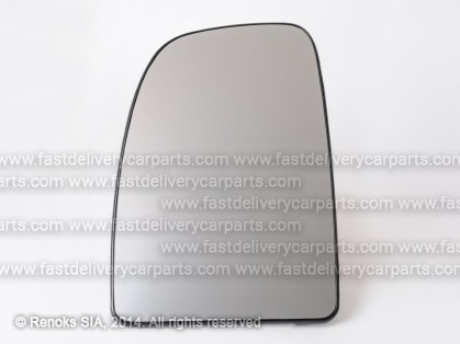 PG Boxer 06->14 mirror glass with holder L heated convex upper round fastening 85mm fits only OE