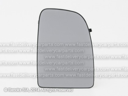 PG Boxer 06->14 mirror glass with holder R heated convex upper round fastening 85mm fits only OE