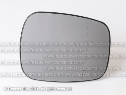 RN Kangoo 03->08 mirror glass with holder L=R aspherical